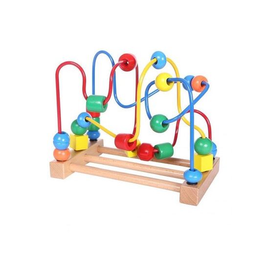 Ecotoys dřevěný edukační labyrint Mula