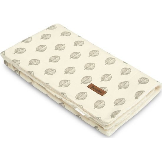 Dětská eko deka 80x100, vzor lístky