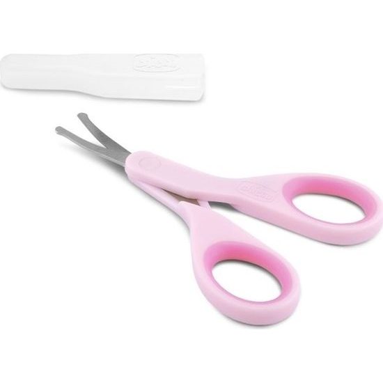 Chicco Nůžky s kulatou špičkou růžová