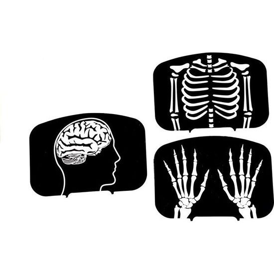 Doktorský RTG stolek s příslušenstvím 22ks