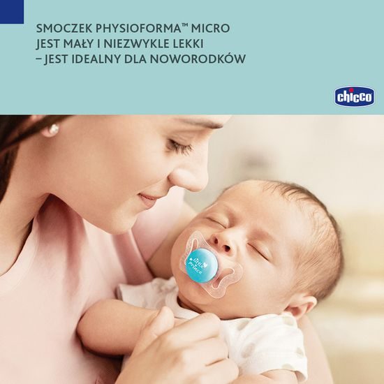 Physio Micro Silikonový dudlík - růžový 2ks