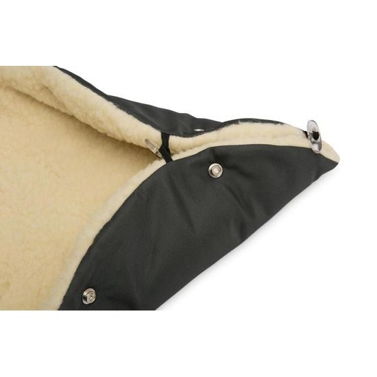 Zimní fusak do kočárku Eskimo grafitová/vlna