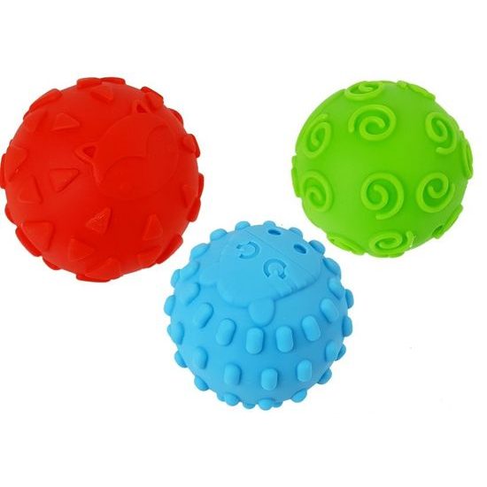 Senzorické míčky pro nejmenší Multi Ball Set 9 kusů