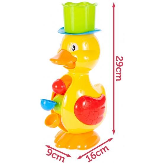Kačenka pro děti do vany s kolovrátkem Water Duck