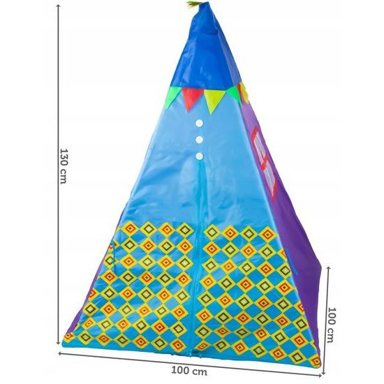 Dětský indiánský stan Indian Tent s lampičkou