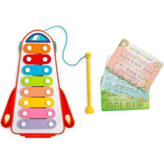 Edukační hračka - duhové činely