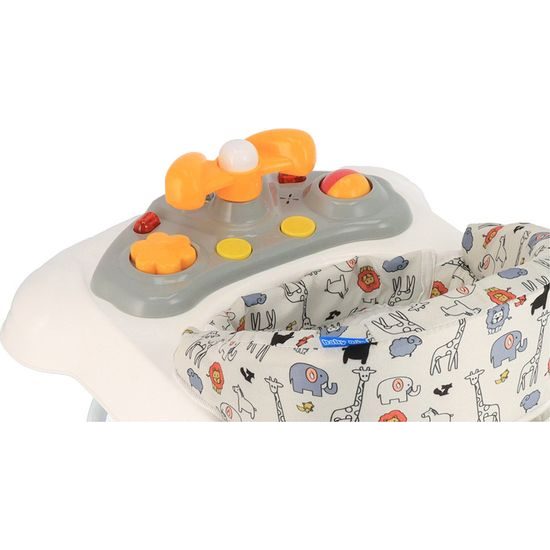 Baby Mix dětské vzdělávací chodítko šedé