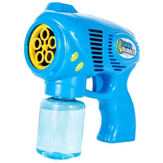Bublifuk pistole na baterie Turbo Bubble modrá
