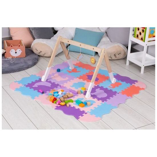 IPlay penová puzzle hracia deka Animal Play Mat