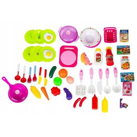 Velká dětská kuchyňka se zvuky a světlem - modrá