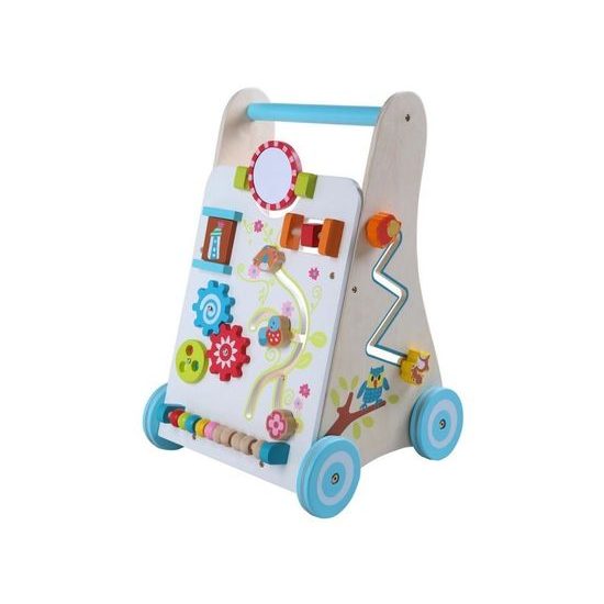 Ecotoys edukační dřevěné chodítko