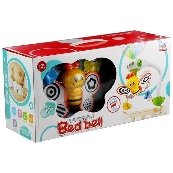 Majlo Toys kolotoč nad postýlku s projektorem Včelka