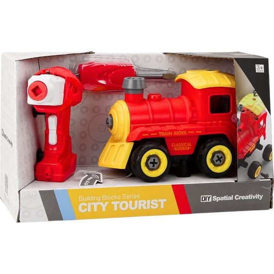 Dětská šroubovací lokomotiva na baterie City Tourist