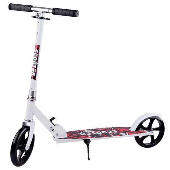 Dětská skládací koloběžka Cool Scooter bílá