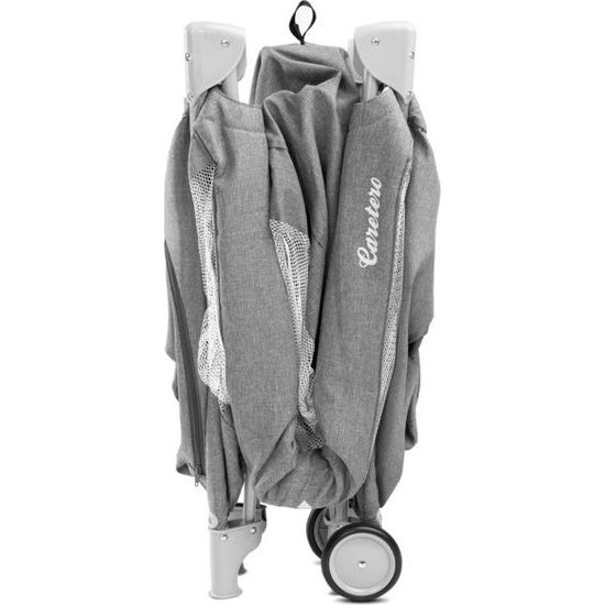 Cestovní postýlka CARETERO Basic Plus 2017 grey