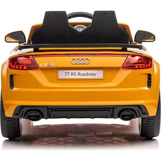 Elektrické auto Audi TTRS žluté