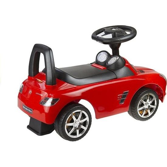Dětské odrážedlo Mercedes Benz červené