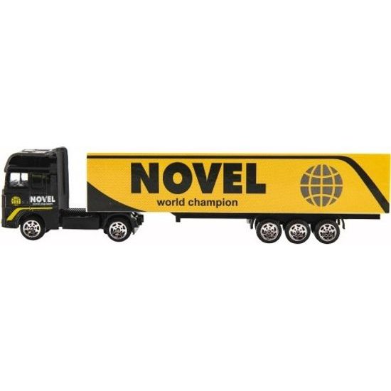 Auto kamion s návěsem na volný chod - mix druhů