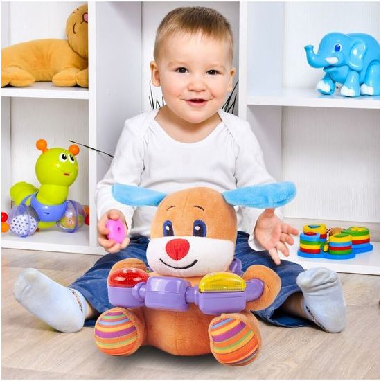 Interaktivní plyšový pejsek na baterie Baby Puppy