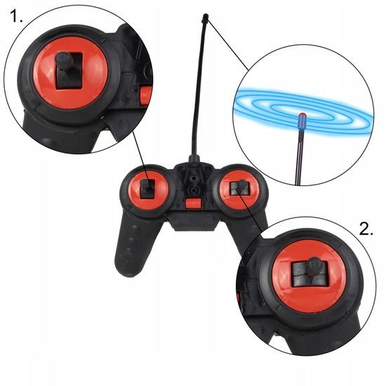 Policejní auto na dálkové ovládání Patrol Wagon 1:16