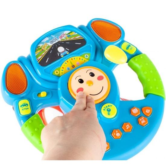 Interaktivní volant se zvuky a světly Steering Wheel