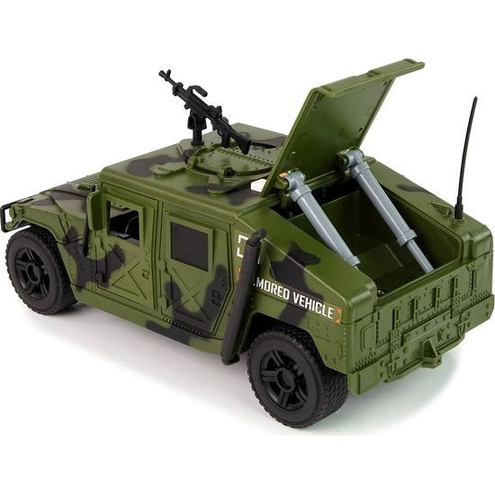 Vojenské vozidlo na setrvačník