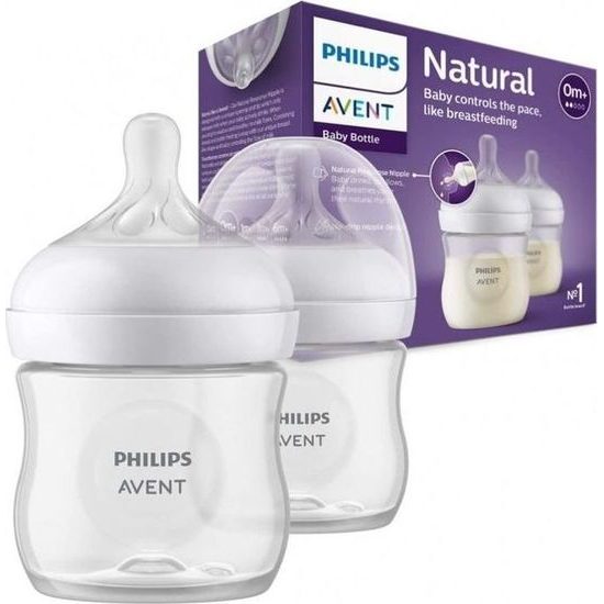 Sada kojeneckých lahví Phillips Avent natural response 2x125 ml