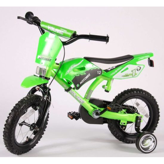 Dětské kolo Volare Motobike Green 12"