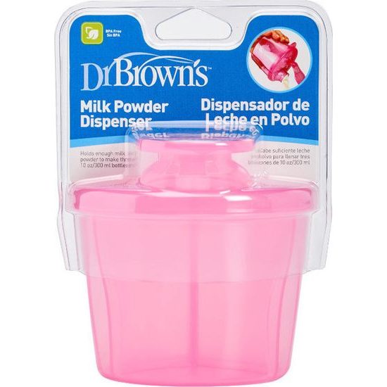 Dr Brown's Nádobka na sušené mléko, růžová