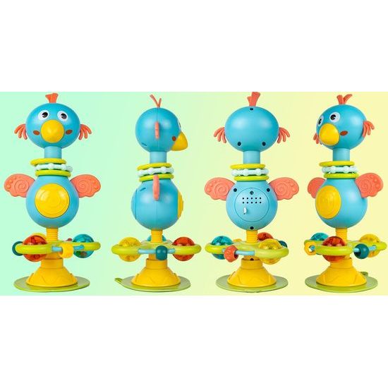 Senzorická hračka pro nejmenší se světlem a zvukem Veselý ptáček