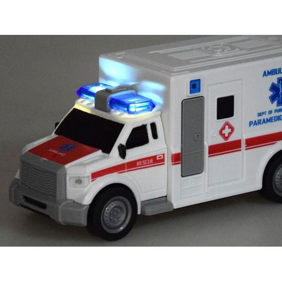Dětská sanitka se světly a zvuky City Rescue 1:20