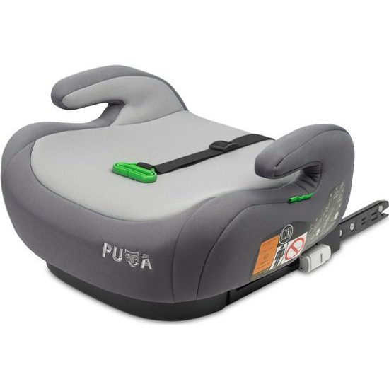 Podsedák Puma I-SIZE (125 - 150 cm) s isofixem, šedá