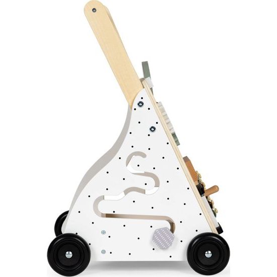 MALÁ VADA Ecotoys dřevěné edukační chodítko s cimbálkami