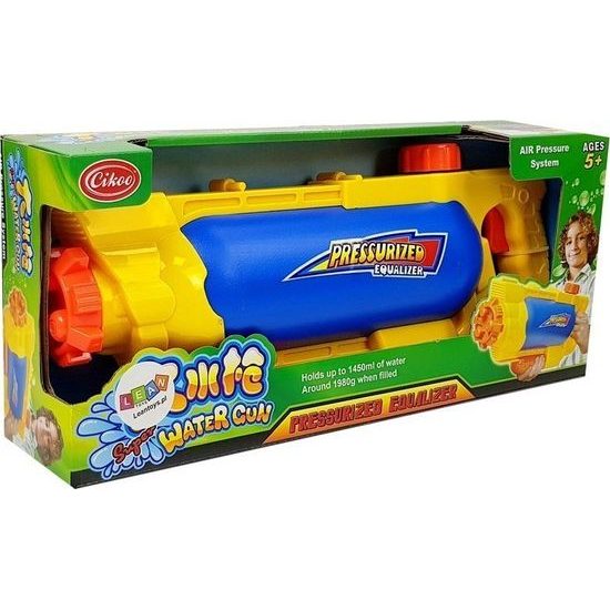 Vodní pistole 1450 ml žluto-modrá