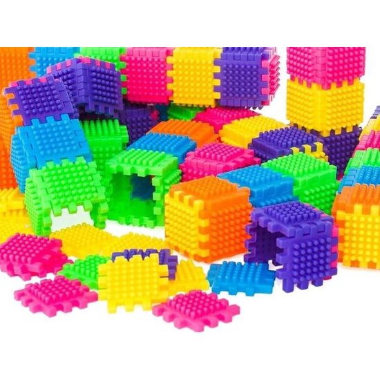 Doris barevné konstrukční kostky Color Blocks 182 ks