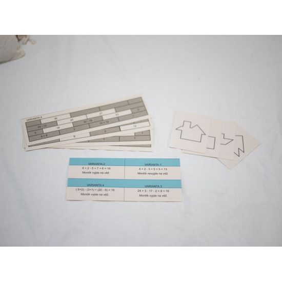 Montíkova matematika v boxe – HRAD - rozšírenie