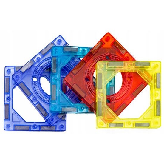 Doris magnetická svítící stavebnice s výtahem Magic Blocks 167 dílů