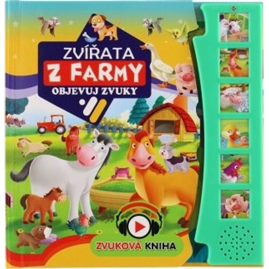 Zvuková knížka Zvířátka na farmě