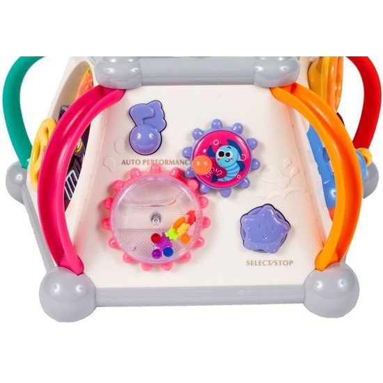 Huile Toys multifunkční kostka pro nejmenší se zvuky Activity Pyramid