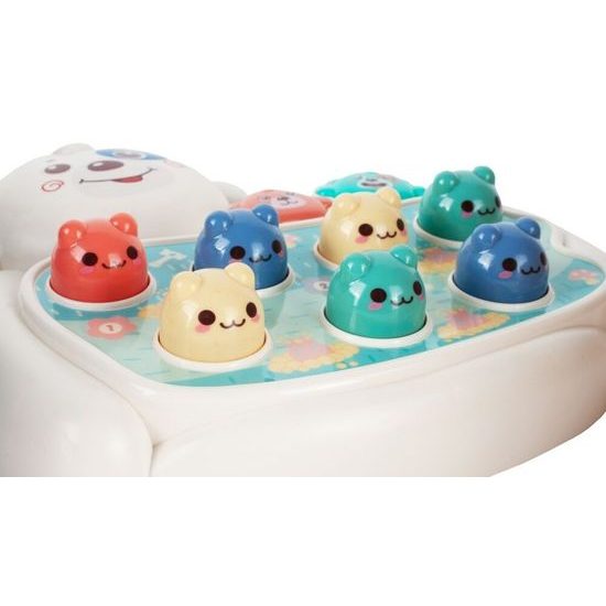 Interaktivní zatloukání míčků pro nejmenší Hamster Game