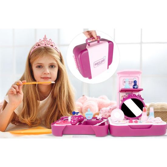 Dětský salón krásy v kufříčku Beauty Shop