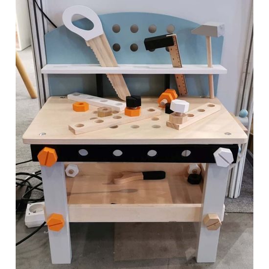 Ecotoys dřevěný pracovní stůl Ponk