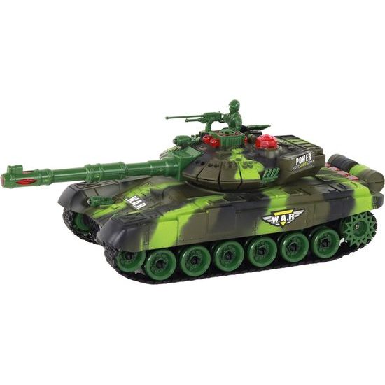 Velký vojenský tank na dálkové ovládání 26 cm