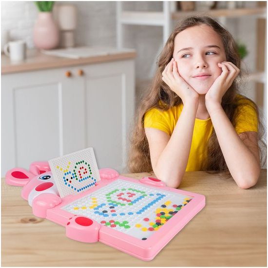 Magnetická tabulka Zajíček - růžová