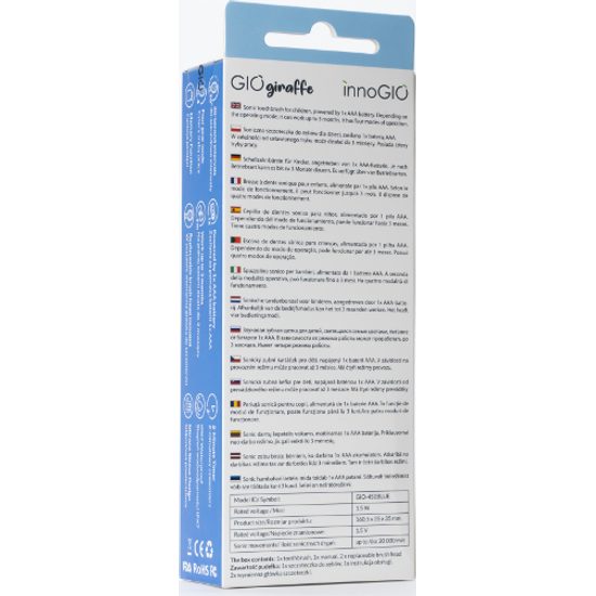 Innogio InnoGio Elektronický sonický zubní kartáček GIOGiraffe - modrý