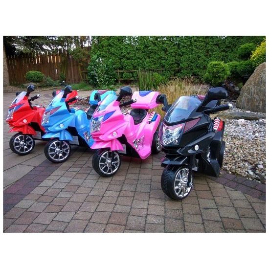 Dětská elektrická tříkolka Travel Black