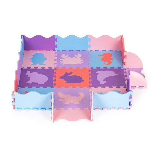 IPlay penová puzzle hracia deka Animal Play Mat