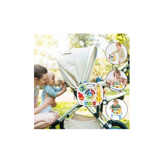 Doris edukační stoleček s piankem a zvuky 2v1