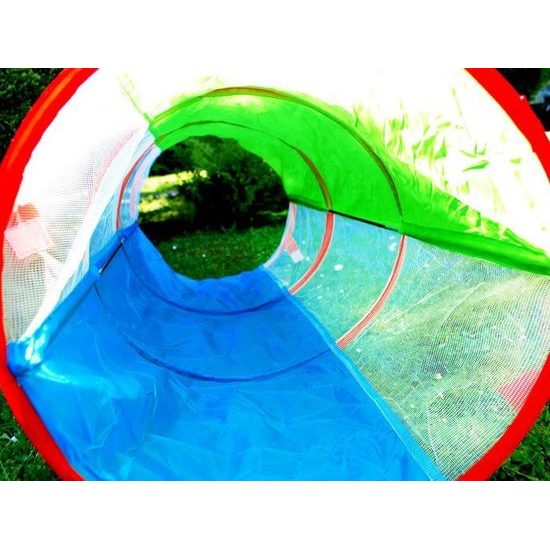 Majlo Toys dětský stan 3v1 s tunelem Shuttle Tent