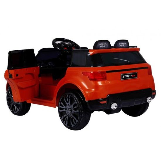 Dětské elektrické autíčko Land Rapid Racer oranžové